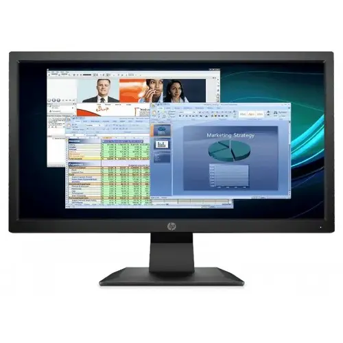 [03362] HP P204v 19.5 Inch HD LED Monitor