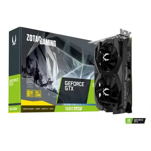 [07553] ZOTAC GAMING GeForce GTX 1660 SUPER 6GB GDDR6 Twin Fan Graphics Card