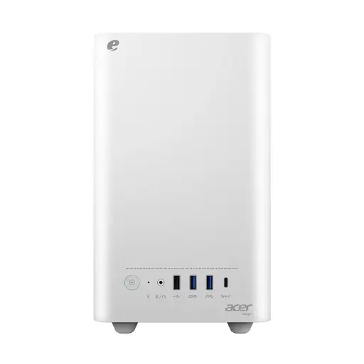 [00775] Acer U300W Mid Tower White Micro-ATX Business Desktop Casing