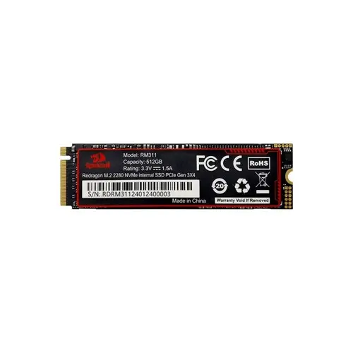 Redragon RM311 512GB PCIE GEN 3.0 M.2 NVME SSD 