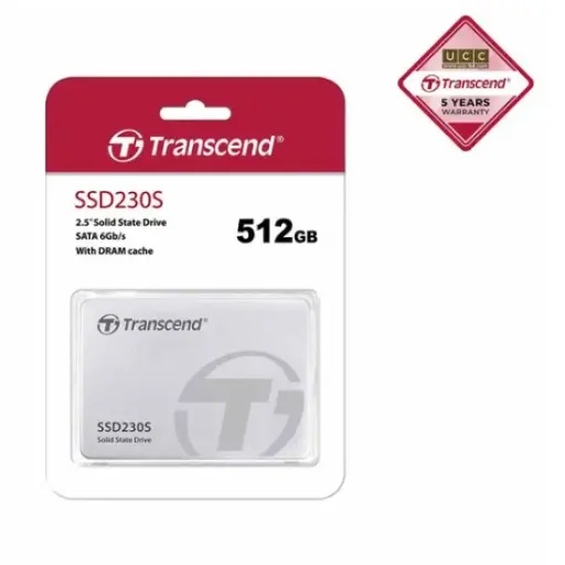 [06161] Transcend 512GB 230S SATA III 2.5 Inch Internal SSD
