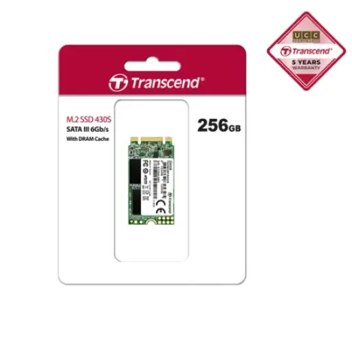 [06155] Transcend 256GB 430S M.2 2242 SATA III Internal SSD 