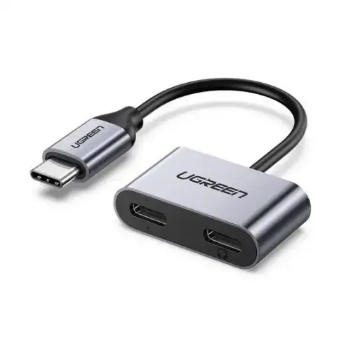 [0001952] UGREEN CM232 USB Type-C to Headphone & PD Charging Adapter #60165