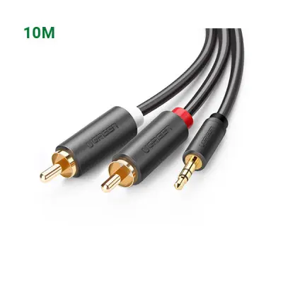 [0001926] UGREEN AV102 (10514) 3.5mm to 2x RCA Audio Cable - 10M