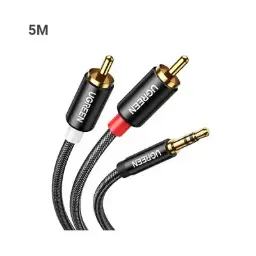 UGREEN AV116 (10591) 3.5mm to 2x RCA Cable - 5M