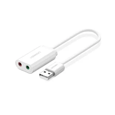 [0001973] UGREEN US205 (30143) USB 2.0 External Sound Adapter - White