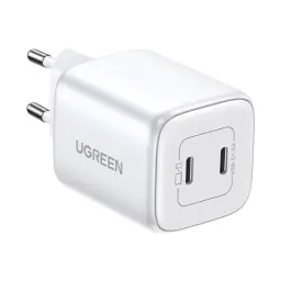 UGREEN CD294 (15327) NEXODE 45W Dual USB-C GaN Fast Charger - White