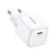 [06449] UGREEN CD318 (15324) NEXODE mini-USB-C 20W GAN Fast Charger - White