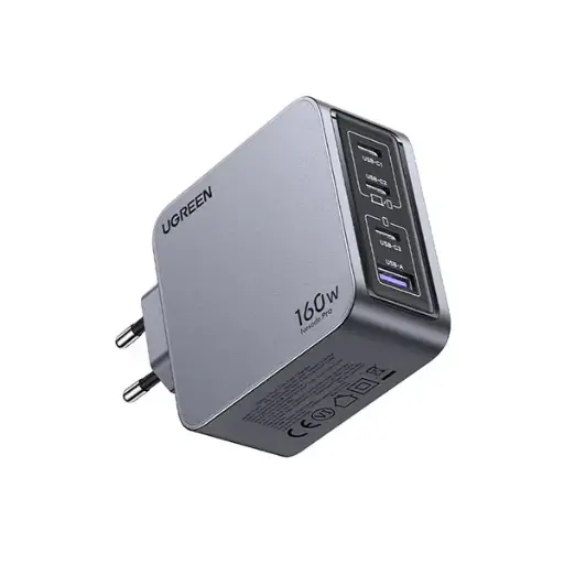 [06787] UGREEN Nexode Pro X763 (25877) 4-Port 160W GaN Fast Charger Set - EU