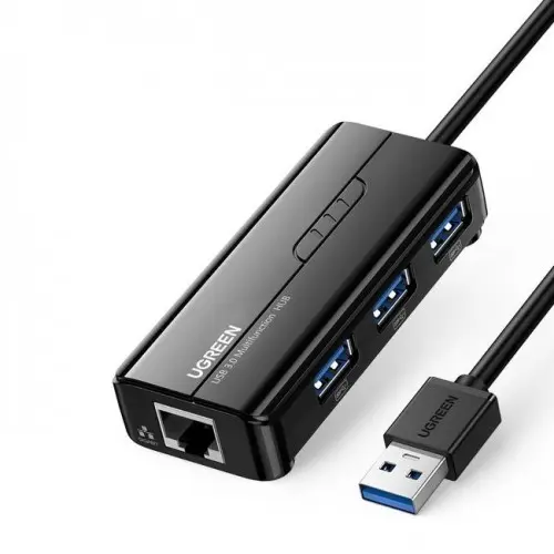 [06906] UGREEN USB 3.0 Hub with Gigabit Ethernet Adapter #20265  