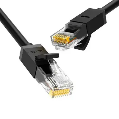 [0002130] UGREEN NW102 (20159) Cat 6 U/UTP Lan Cable 1m (Black)