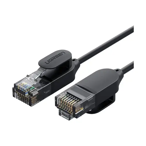 [0002180] UGREEN 70653 Cat-6A, 3 Meter, Black Network Cable # 70653