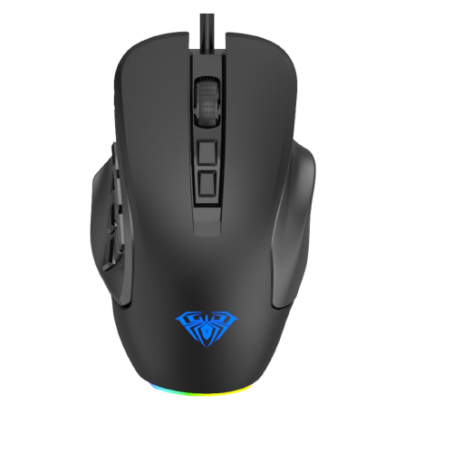 [00701] AULA H510 Macro 14 Buttons Wired Gaming Mouse Black