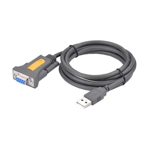 [0002238] UGREEN 20201 USB Male to Serial Female 1.5 Meter Gray Cable # 20201