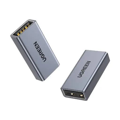 [0002272] UGREEN US381 (20119) USB 3.0 Female to Female Gray Converter #20119