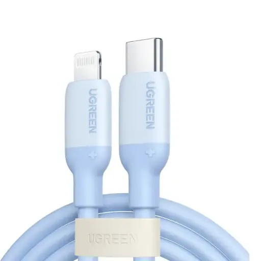 [0002279] UGREEN US387 (20313) USB Type-C Male to Lightning Male, 1 Meter, Navy blue Charging & Data Cable