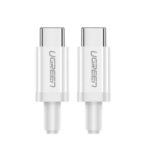 [06354] UGREEN 60519 USB Type-C Male to Male White Cable # 60519