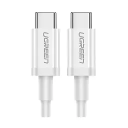 UGREEN 60520 USB Type-C Male to Male, 2 Meter, White Charging & Data Cable # 60520