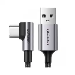 UGREEN US284 Right Angle 90° TypeA 2.0 To Type-C 1M Cable #50942
