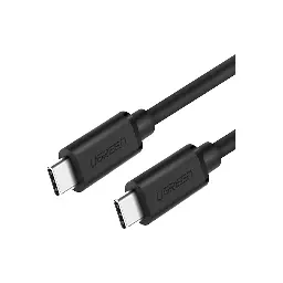 UGREEN 50998 USB 2.0 Type-C Male to Male Black 1.5 Meter Data Cable # 50998