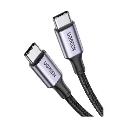 UGREEN 70427 USB Type-C Male to Male 1 Meter Black Data Cable # 70427