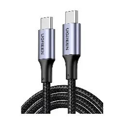 UGREEN 70429 USB Type-C Male to Male, 2 Meter, Black Data Cable #70429