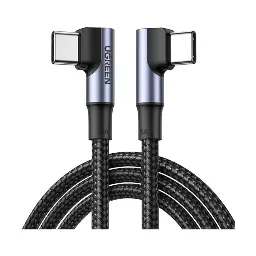 UGREEN US335 (70696) USB Type-C Male to Male, 1 Meter, Space Gray Charging & Data Cable #70696