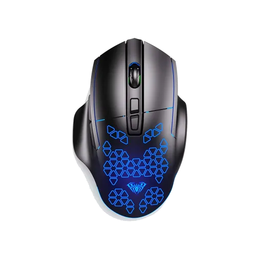 [00695] AULA F812 Wired RGB Gaming Mouse Black