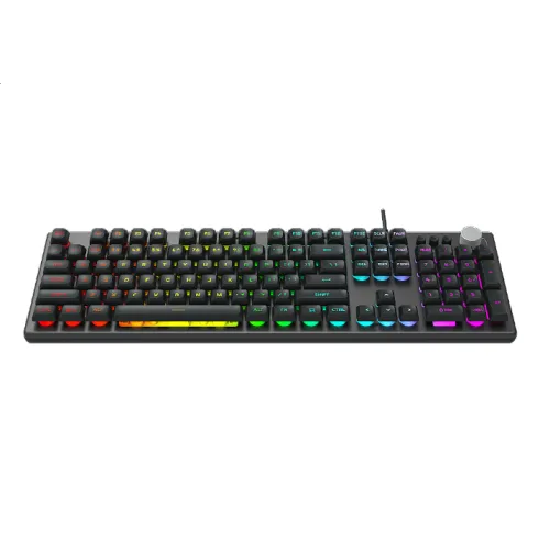 [0000234] AULA F2028 Rainbow Wired Gaming Keyboard 