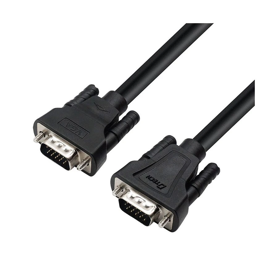 DTECH VGA Male to Male 30 Meter Black Cable # DT-V009