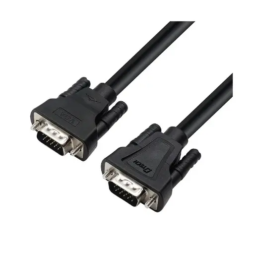 [01788] DTECH VGA Male to Male 30 Meter Black Cable # DT-V009