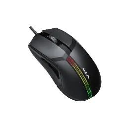 AULA F813 Pro Colorful Light Effects Wired Gaming Mouse Black