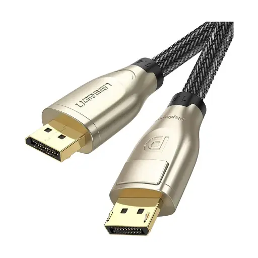 [0002443] UGREEN DP112 (60843) DisplayPort Male to Male, 2 Meter, Black Cable #60843 (8K)