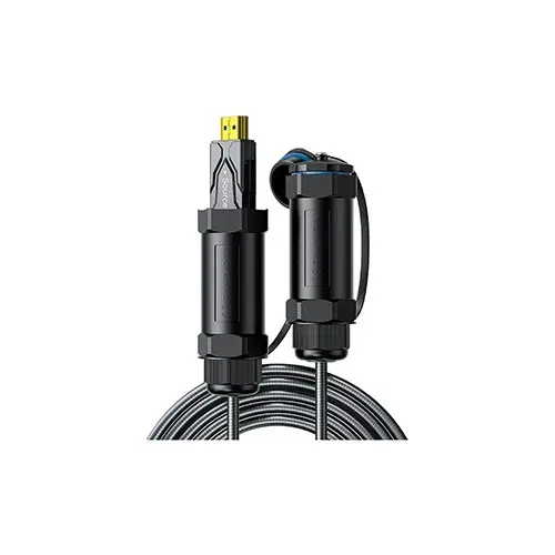  Dtech DT-HF8005KF 8K 5-Meter Optical Fiber Male to Male HDMI Cable with Waterproof Shell