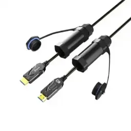 DTECH DT-HF8030KF 8K HDMI ARMORED 30M FIBER OPTIC CABLE WITH WATERPROOF SHELL