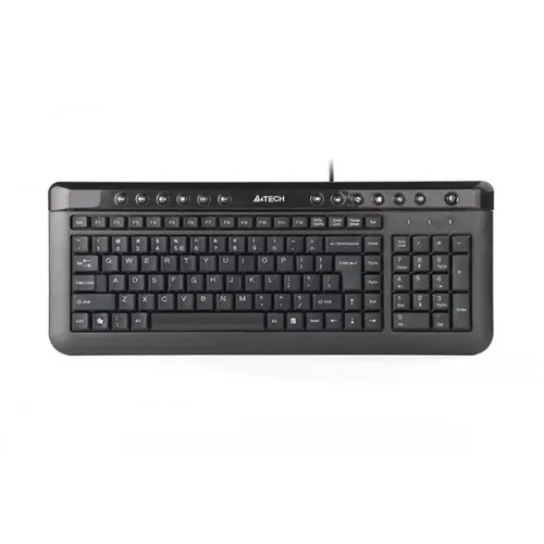 [00435] A4TECH KL40 Ultra Slim Multimedia USB Keyboard 