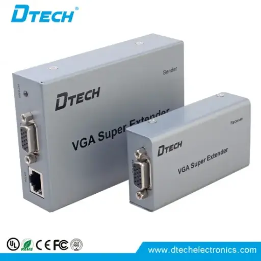 [0002634] DTECH DT-7020A VGA EXTENDER 200M over ethernet