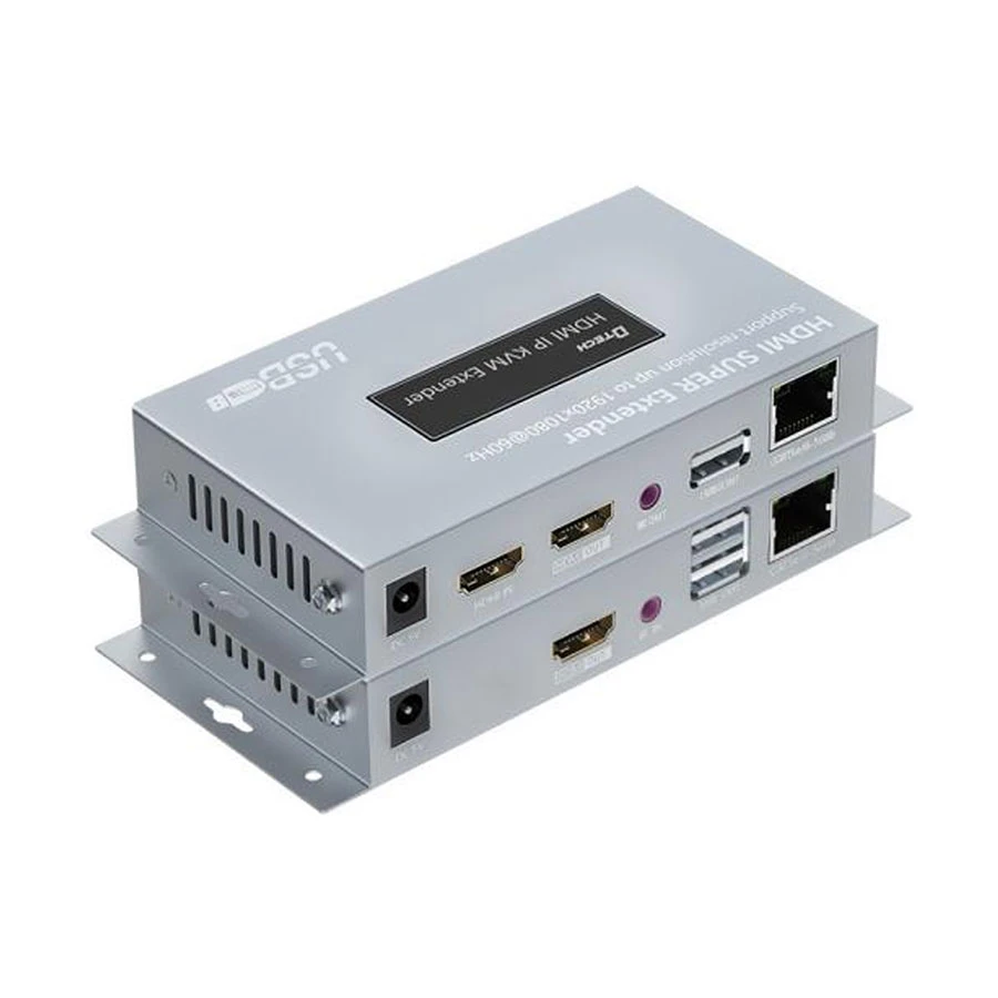 DTECH HDMI IP KVM Extender 150 Meters #DT-7050(AM)