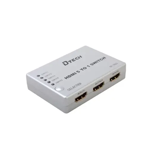 [00070]  Dtech DT-7021 5 TO 1 HDMI Switch