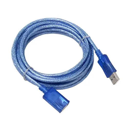 [01779] DTECH USB Male to Female, 3 Meter, Blue Extension Cable # DT-CU0033