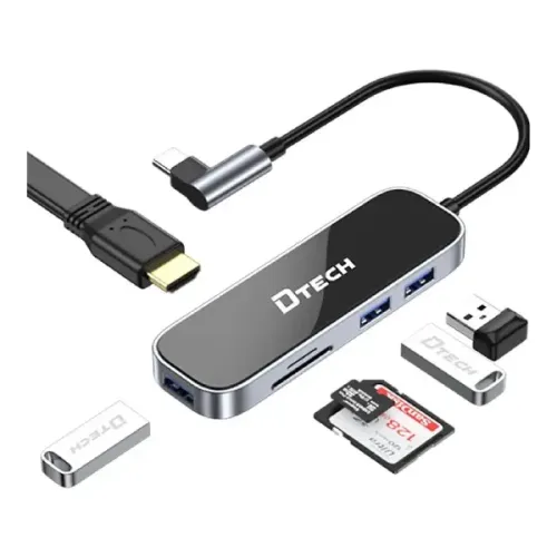 [0002669] DTECH T0040 7 in 1 Type Hub