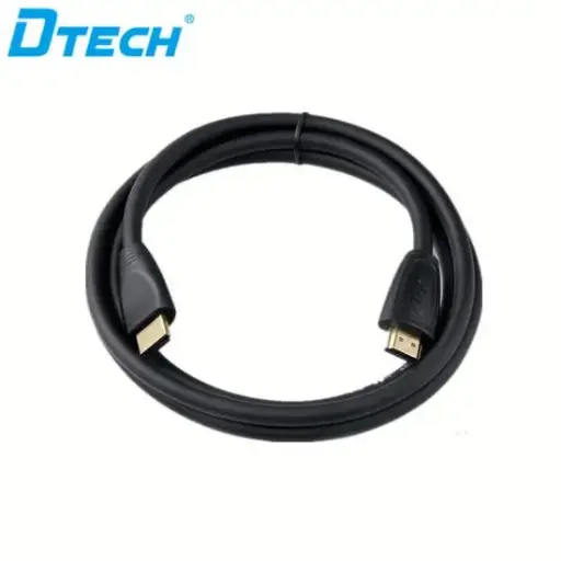 [00050]  DTECH DT-HF003 HDMI 19+1 Pure copper HD video cable 1.5m black