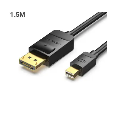 [07161] VENTION HAABG Mini DisplayPort to DisplayPort Cable - 1.5M