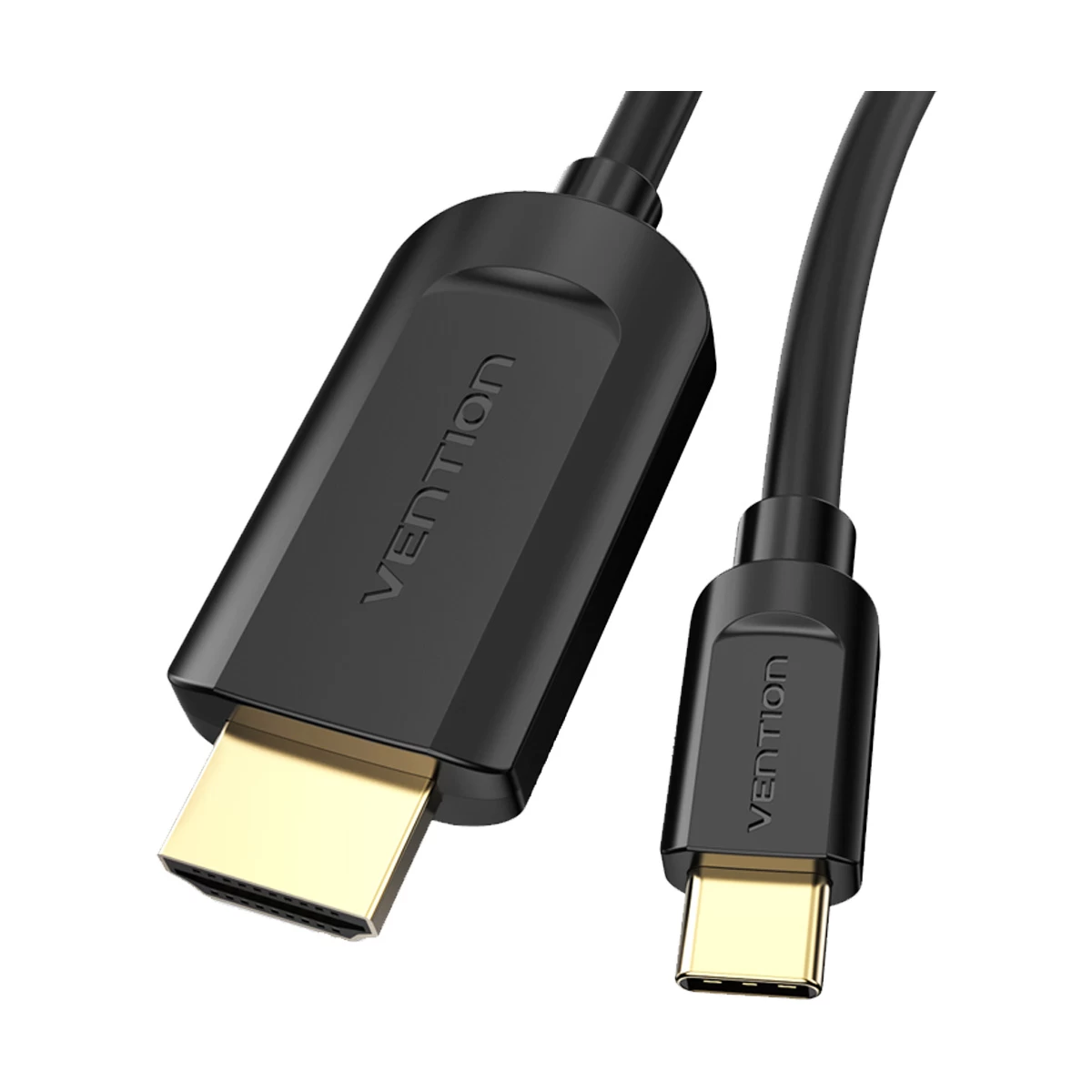 VENTION CGUBH USB Type-C Male to HDMI 1.4 Male 2 Meter, Black Cable # CGUBH (4K)
