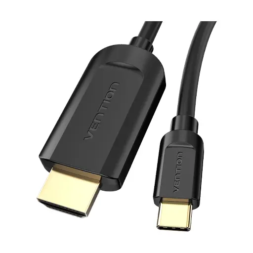 [07119] VENTION CGUBH USB Type-C Male to HDMI 1.4 Male 2 Meter, Black Cable # CGUBH (4K)