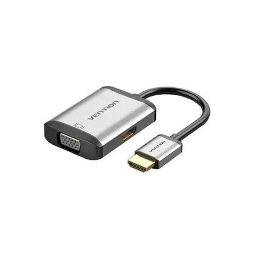 [07050] VENTION AFVHB HDMI to HDMI+VGA Converter 0.15M