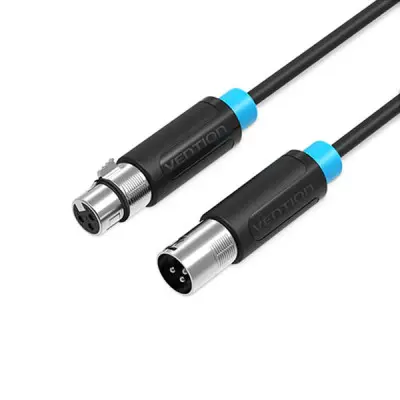 [0002826] VENTION BBFBN XLR Audio Extension Cable 15M Black