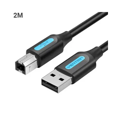 VENTION COQBH USB 2.0 Type-A to Type-B Male Print Cable - 2M