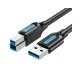 [07136] VENTION COQBN USB 2.0 Type-A to Type-B Printer Cable - 15M