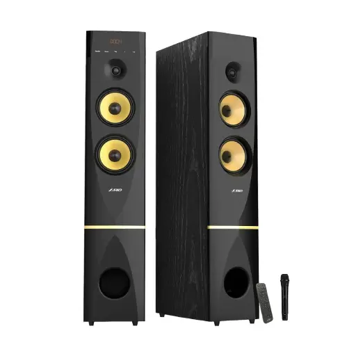 [02323] F&D T-88X 2:0 Black Bluetooth Tower Speaker